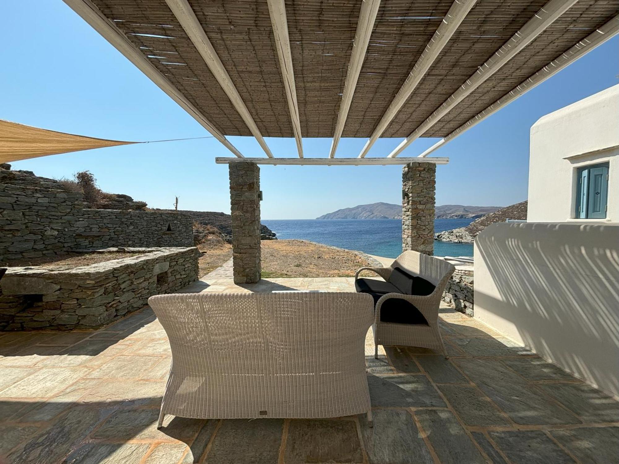 Almyra Yellow Villa Kíthnos Esterno foto