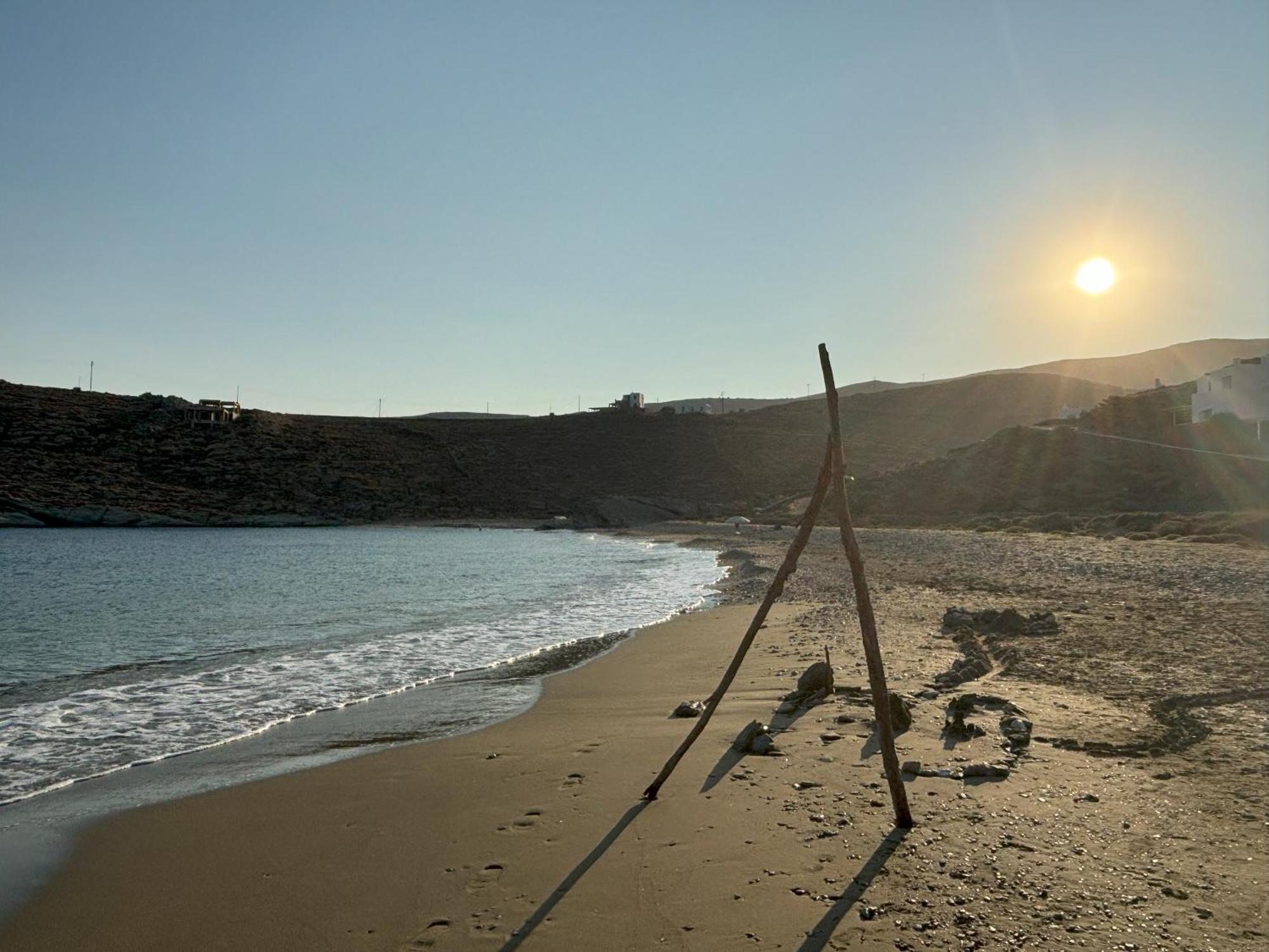 Almyra Yellow Villa Kíthnos Esterno foto