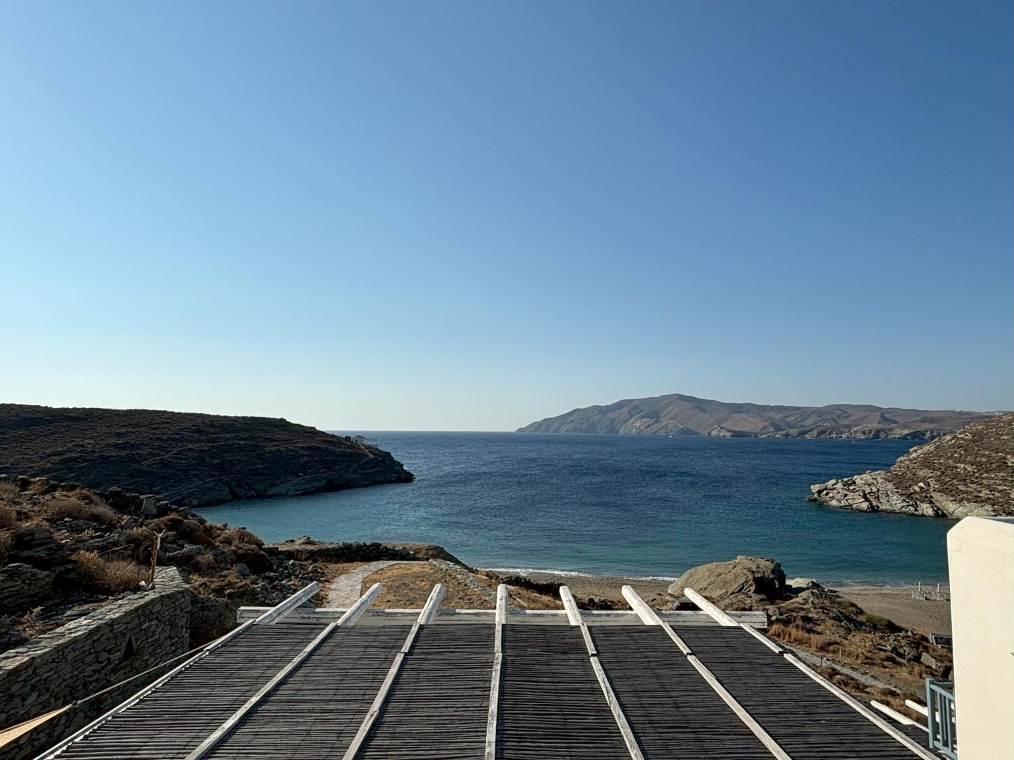 Almyra Yellow Villa Kíthnos Esterno foto